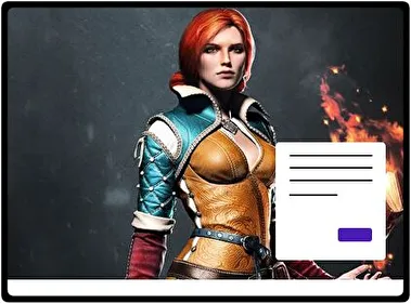 Triss Merigold theme for Windows 11