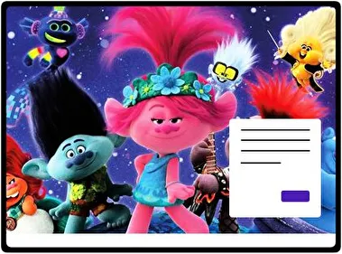 Trolls World Tour theme for Windows 11