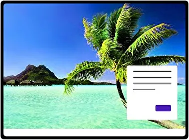 Tropical theme for Windows 11
