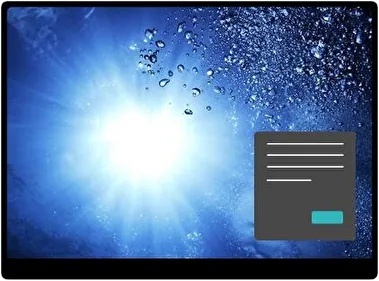 Underwater Dark theme for Windows 11
