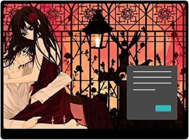 Vampire Knight Dark theme for Windows 11