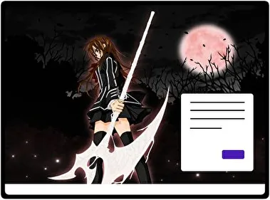 Vampire Knight theme for Windows 11