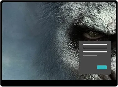 War for The Planet of The Apes Dark theme for Windows 11