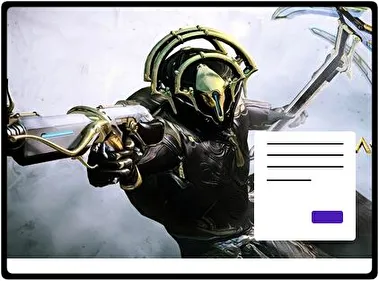 Warframe theme for Windows 11