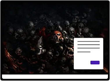 Warhammer 40 000 Dawn of War III theme for Windows 11
