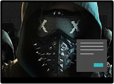 Watch Dogs 2 Dark theme for Windows 11