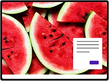 Watermelon theme for Windows 11
