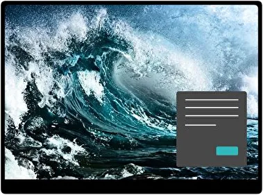 Wave Dark theme for Windows 11
