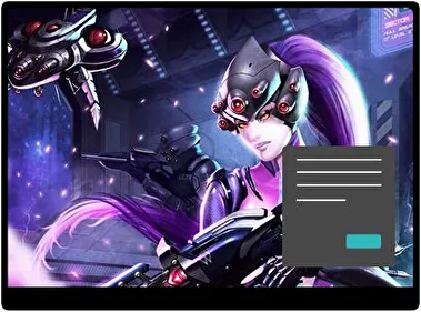 Widowmaker Dark theme for Windows 11
