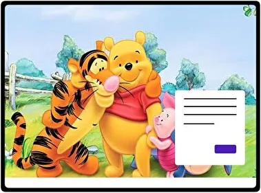 Winnie Pooh theme for Windows 11