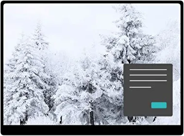 Winter Dark theme for Windows 11