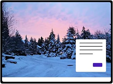 Winter theme for Windows 11