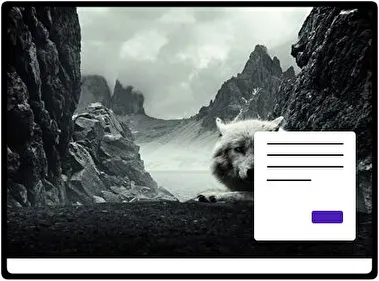 Wolf theme for Windows 11