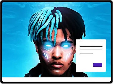 Xxxtentacion theme for Windows 11