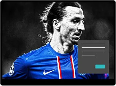 Zlatan Ibrahimovic Dark theme for Windows 11