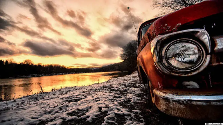 Abandoned Car theme for Windows 11 Slideshow image 4