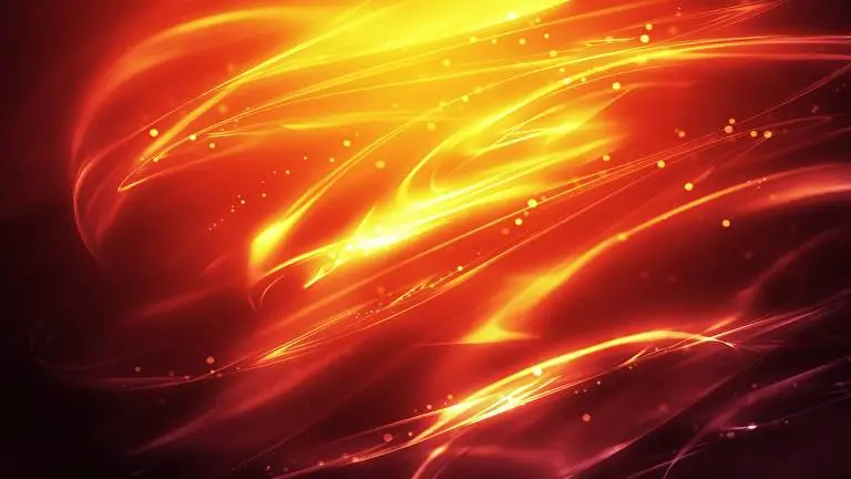 Abstract Orange theme for Windows 11 Slideshow image 5