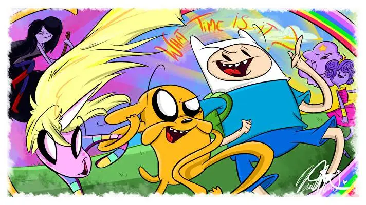 Adventure Time theme for Windows 11 Slideshow image 1