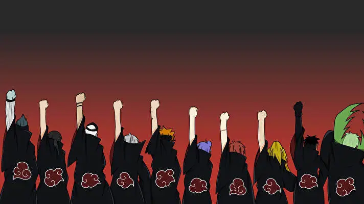 Akatsuki Dark theme for Windows 11 Slideshow image 4