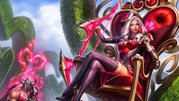 Ashe Lol theme for Windows 11 Slideshow image 5