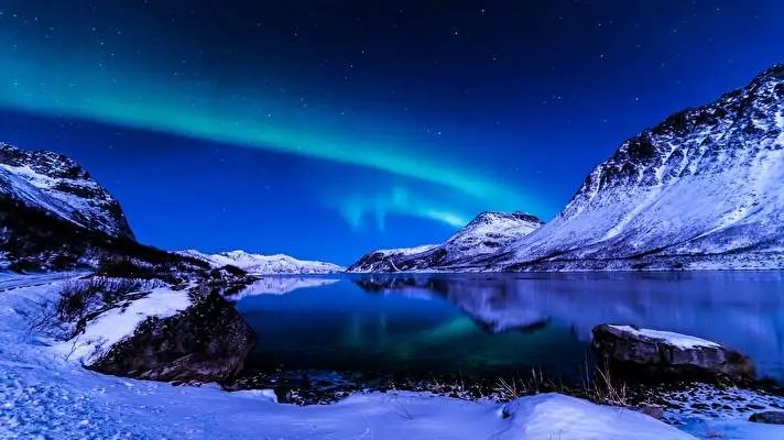 Aurora Borealis theme for Windows 11 Slideshow image 3