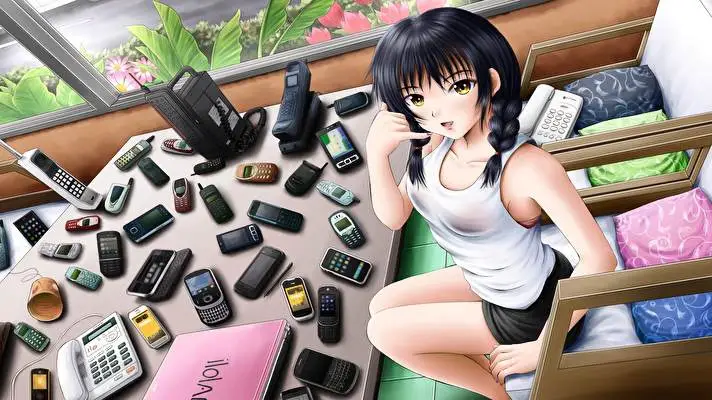 Awesome Anime Dark theme for Windows 11 Slideshow image 4
