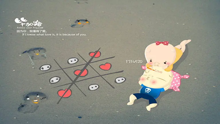 Baba Pig theme for Windows 11 Slideshow image 2