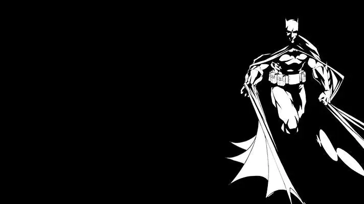 Batman Minimalist theme for Windows 11 Slideshow image 1