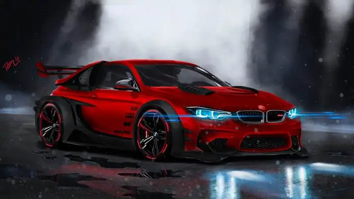 Bmw M4 Dark theme for Windows 11 Slideshow image 5