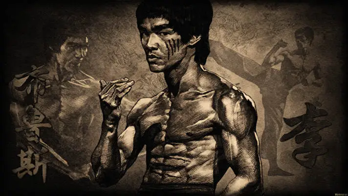 Bruce Lee Dark theme for Windows 11 Slideshow image 4