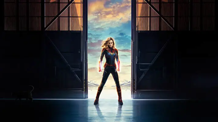 Captain Marvel Dark theme for Windows 11 Slideshow image 4