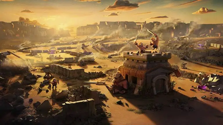 Clash of Clans Dark theme for Windows 11 Slideshow image 1