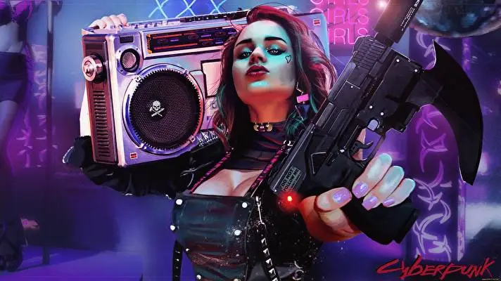 Cyberpunk 2077 theme for Windows 11 Slideshow image 3
