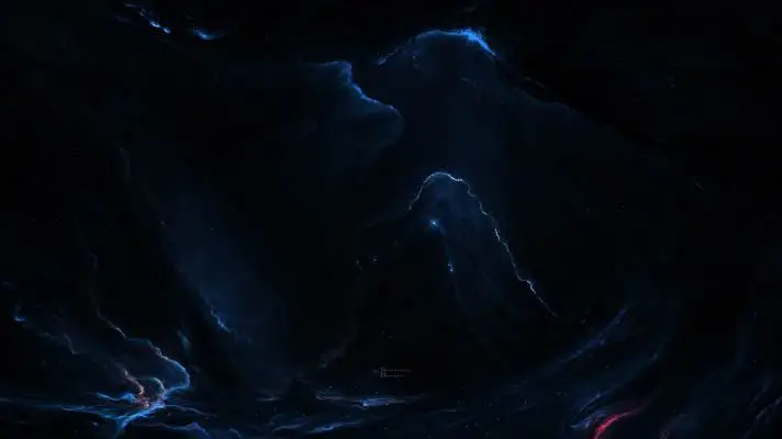 Dark Blue theme for Windows 11 Slideshow image 4