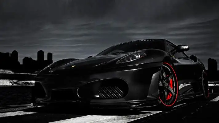 Dark Car theme for Windows 11 Slideshow image 1