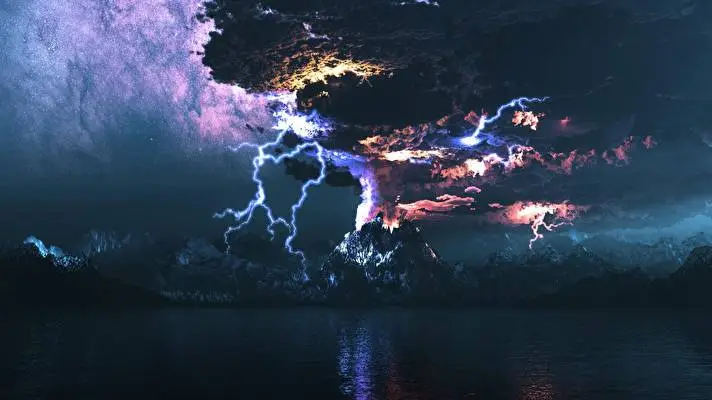 Darkness Fantasy Landscape theme for Windows 11 Slideshow image 3