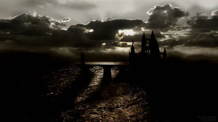 Darkness Fantasy Landscape theme for Windows 11 Slideshow image 4