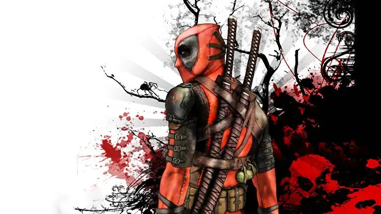 Deadpool Dark theme for Windows 11 Slideshow image 1