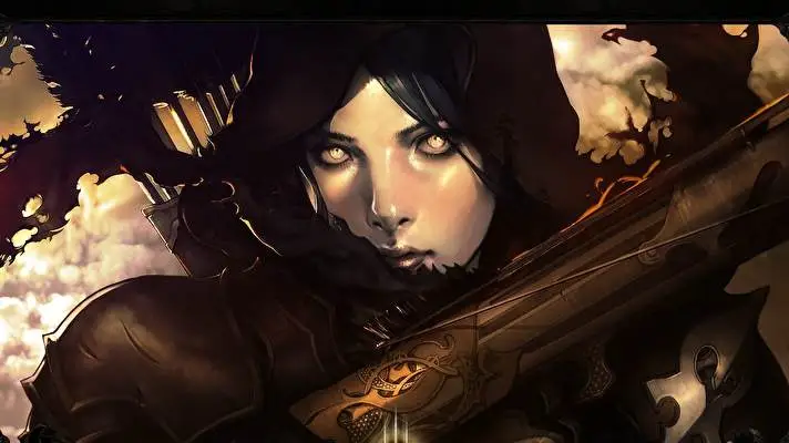 Demon Hunter Diablo Iii Dark theme for Windows 11 Slideshow image 4