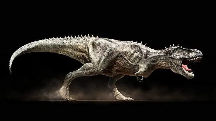 Dinosaur Dark theme for Windows 11 Slideshow image 1