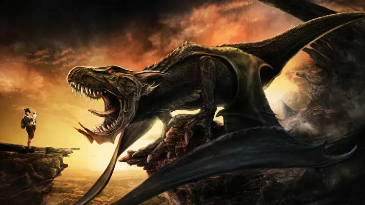 Dinosaur Dark theme for Windows 11 Slideshow image 4