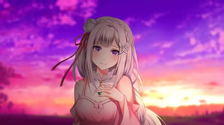 Emilia Rezero theme for Windows 11 Slideshow image 3