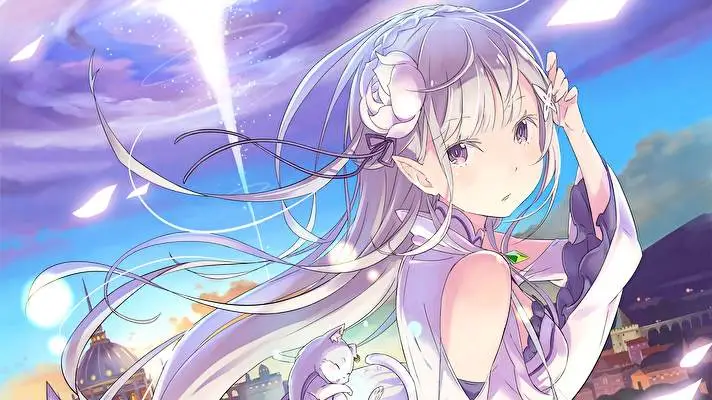Emilia Rezero theme for Windows 11 Slideshow image 5