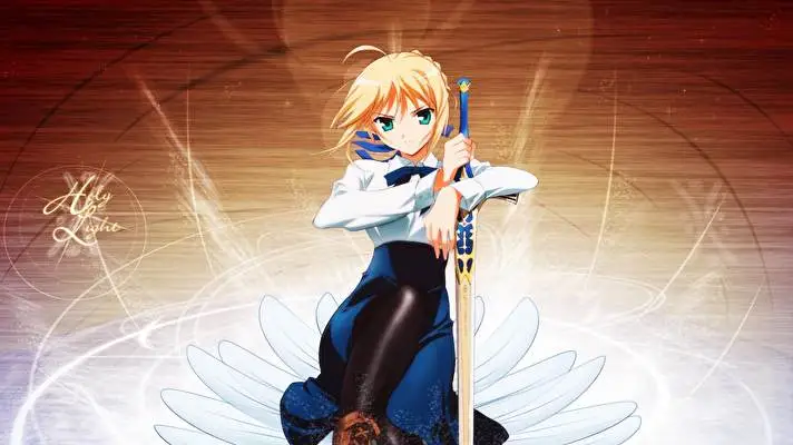 Fatestay Night Unlimited Blade Works Dark theme for Windows 11 Slideshow image 2