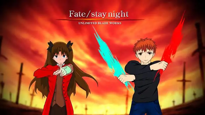 Fatestay Night Unlimited Blade Works Dark theme for Windows 11 Slideshow image 3