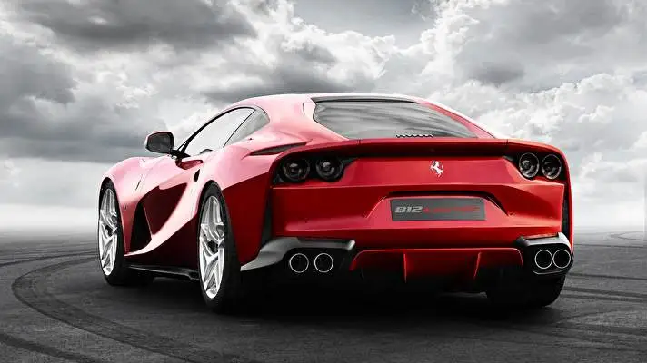 Ferrari 812 Superfast theme for Windows 11 Slideshow image 5
