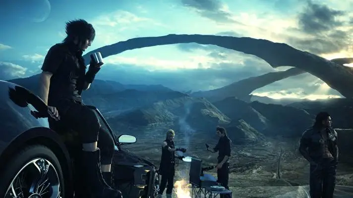 Final Fantasy theme for Windows 11 Slideshow image 1