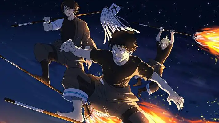 Fire Force theme for Windows 11 Slideshow image 1