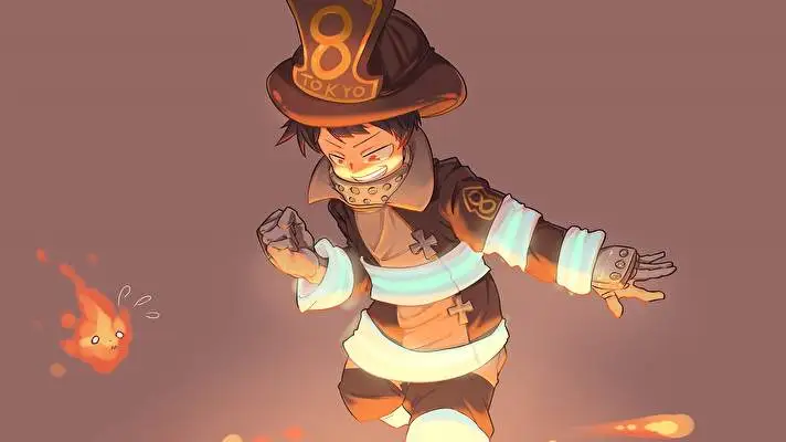 Fire Force theme for Windows 11 Slideshow image 4