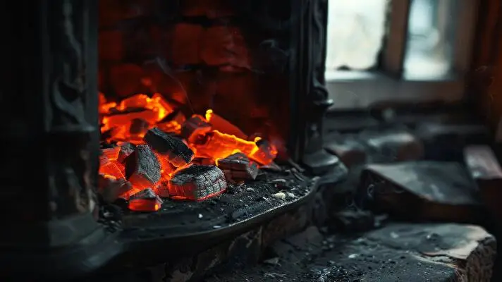 Fireplace 4k Dark theme for Windows 11 Slideshow image 5